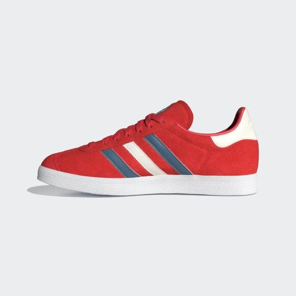 11.5M - [NEW] Men's adidas Gazelle Chile Shoes 'Red' IF6827 - Picture 6 of 7
